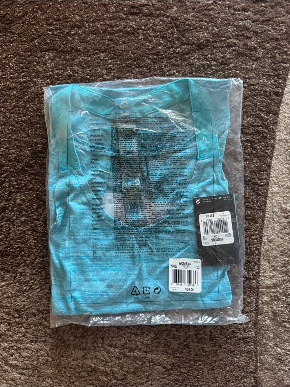 Nike Turquoise Racerback Tank Top - Picture 5 of 5